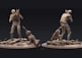 do 3d rigging 3d game character fix, edit 3d modeling stl file for 3d printing